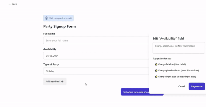 AI Form Generator case study part 7